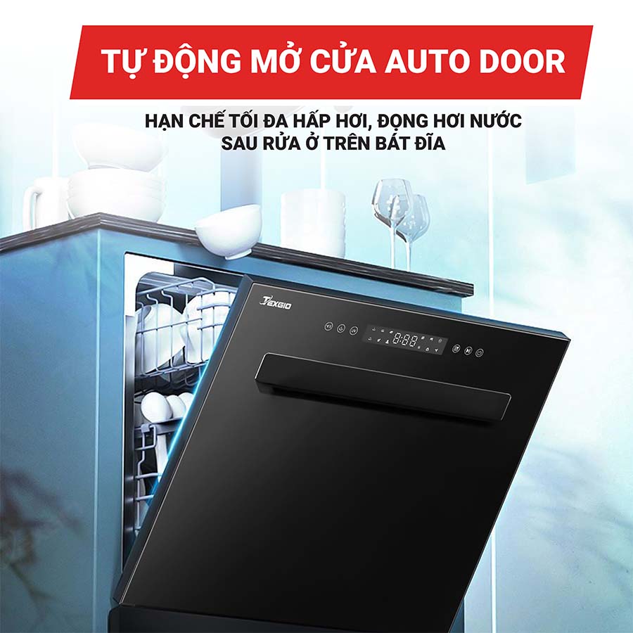 Máy rửa bát 11 bộ Texgio TGWFD78GB
